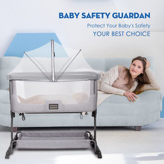 Beberoad Love Bassinet Mosquito Net Cover for Baby Cover-white