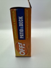 OFF! Backyard Mosquito Repellent Coils (6 Refills), for Outdoor Patios