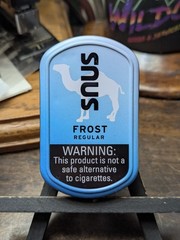 EMPTY Camel Mint/Frost Snus Tin Set (2) Crafts/Survival/Fishing Storage 3″