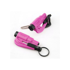 NEW Kroll PINK RESQME Keychain Window Breaker Rescue Tool