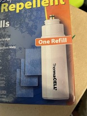 Thermacell Mosquito Repellent One Refill 1 Cartridge & 3 Mats New Sealed RB-1