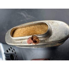 Vintage Jon-E Hand Warmer Aladdin Mfg Co Chrome Catalytic Heater 057 (102)