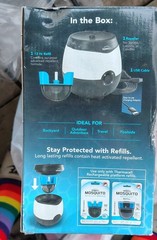 Thermacell E55 Charcoal Mosquito Repellent Rechargeable Repeller 20 Ft Zone New
