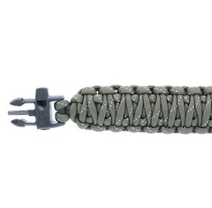 2 Paracord Survival Bracelets 550 Cobra Army Green Camping Military Tactical