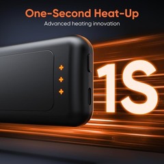 AI Hand Warmers Rechargeable, Reusable Portable 4-Pack in 2 Box, Black 4Pack