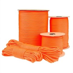4mm Paracord 550 Bushcraft Survival Mil-Spec Type III 7 Strands – Hi Viz Orange