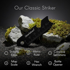 Überleben | Zünden Original Ferro Rod Fire Starter Survival Tool – up to 15,000