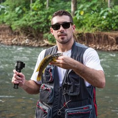2.0 Backpacker Survival Fishing Kit, Emergency Lightweight Small, Black