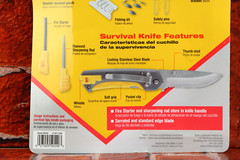 Smith’s 50540 Outdoor Survival Sharpener Fire Starter Knife Kit