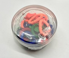 NEW – Hy-Ko 20pc. Wrist coil with Plastic Whistle, Emergency Alert, KB352-BKT