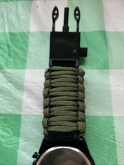 Pro Tactical Paracord Survival Watch