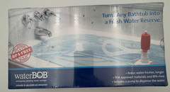 WaterBOB 100 Gallon Emergency Water Storage Bladder Kit NEW Factory Sealed