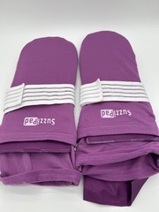 SuzziPad Ice Pack Gloves and Socks for Pain Relief – Purple