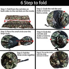 CMINGJ Travel Mosquito Net Extra Large Camo