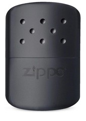 Zippo 12-Hour Black Matte Refillable Hand Warmer, Model 40334