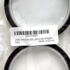 Polymide High Temp Heat Resistat Tape 10mm X 33m 108ft No Residue 2 Rolls