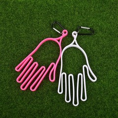 Golf Gloves Holder With Carabiner Golf Gloves Stretcher Golfer Tool Supplies