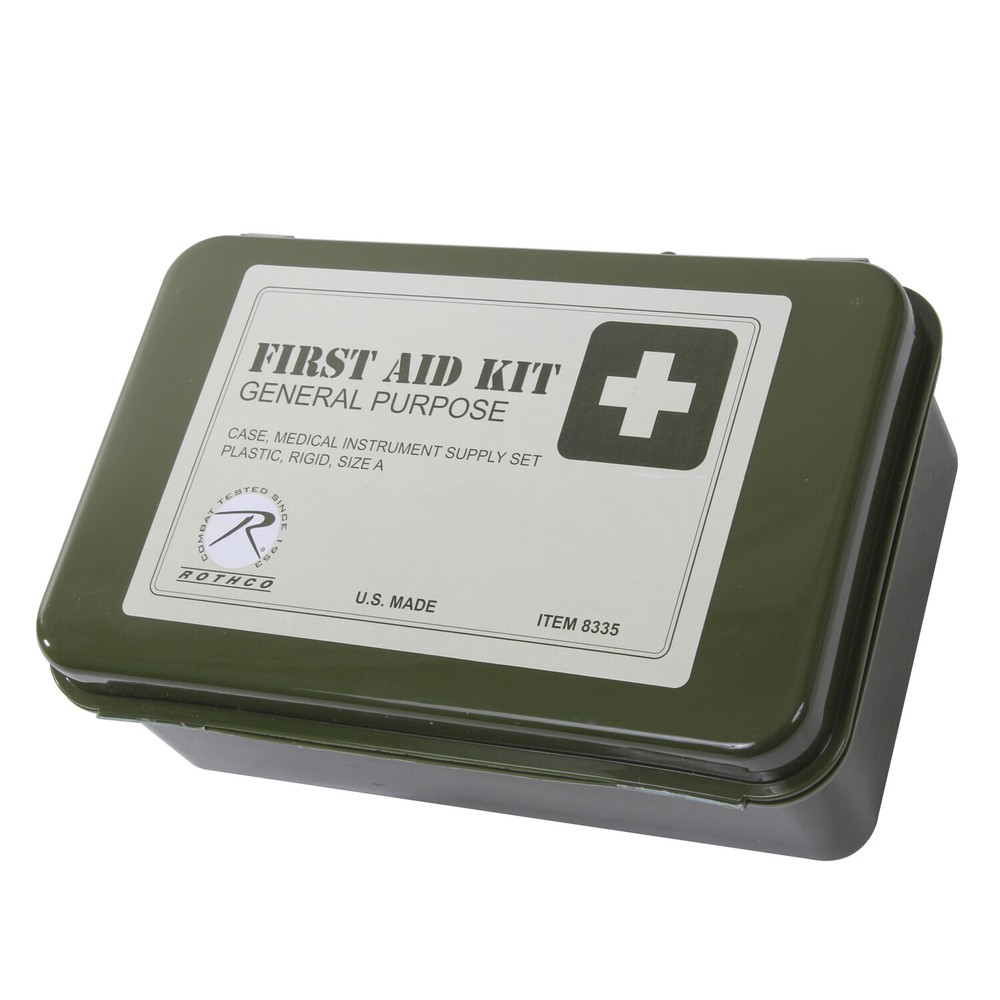General Purpose First Aid Kit – Includes Over 50 Essential Emergency Items