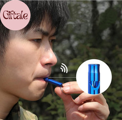 50-200 Pieces Emergency Whistle with Keychain Aluminum Survival Whistle Key Chai