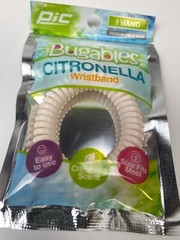 Bugables Citronella Wristband Mosquito Deterrent One Size Resealable Bag – New
