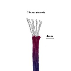 550 Paracord – – Soft Nylon – Tactical, Utility, & Outdoor 50ft Pastel Rainbow