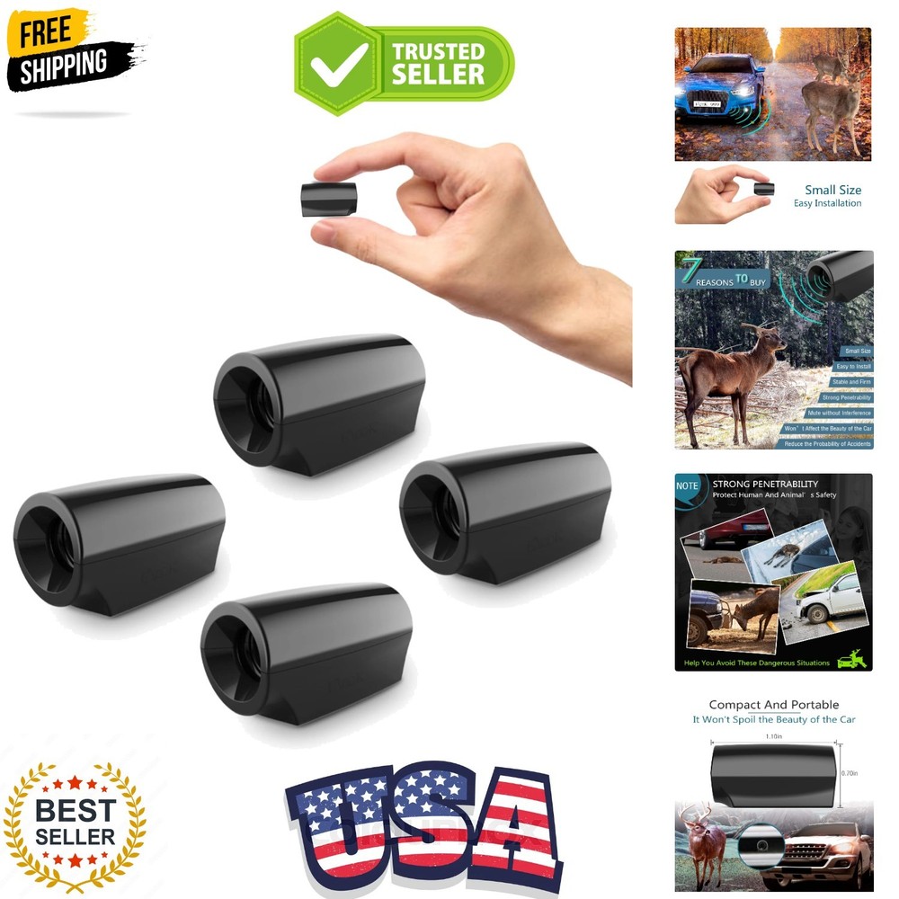 Deer Warning Whistles Device for Car, Save Deer Whistle with Upgraded Acrylic…