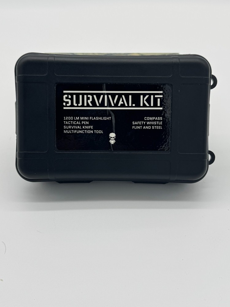 Diesel Brothers Survival Kit Tactical Gear Flashlight Knife Compass Whistle