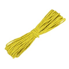 Reflective Fluorescent Paracord Rope 4mm 49 ft for Camping (Yellow)