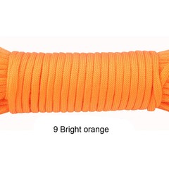 Parachute rope military specification mountaineering camping rescue equipment
