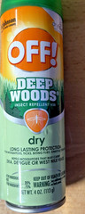 4-PACK OFF! Deep Woods Insect Repellent VIII Dry, 4 fl oz