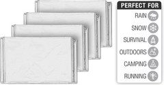 NASA-Designed Mylar Blankets – 25 Pack for Ultimate Cold Weather Protection