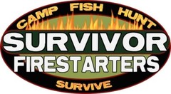 SURVIVOR FIRESTARTER Waterproof Survival Fire Starter HUNTING CAMPING FISHING
