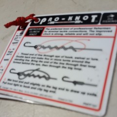 Pro-Knot F101 Fishing Knot Waterproof Plastic Cards