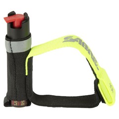 Sabre Runner Black Pepper Gel 67oz with LED Hand Strap for Enhanced Visibility