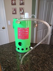 1970s THE LITTLE SIZZLER Propane Instant Hot Water Heater Camping Preper W/Box