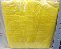 NEW ZEE Disposable Emergency Blanket Yellow (3006) 54″ W X 80″ L