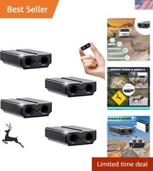 4-Pack Deer Whistles – Universal Animal Deterrent for Cars, SUVs & Motorcycles