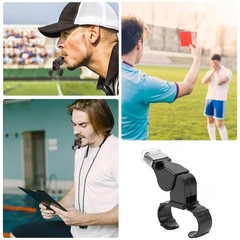 Finger Grip Whistle Loud Two-Tone Whistles for Sports Athletic Contest