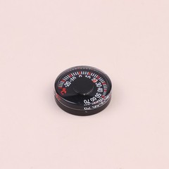 1Pc -20~70°C 27MM Round Square High Accuracy Wall Greenhouse Temperature Meter