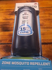 🚨THERMACELL MOSQUITO REPELLENT 15FT ZONE BONUS REFILL 0 SCENT PATIO SHIELD