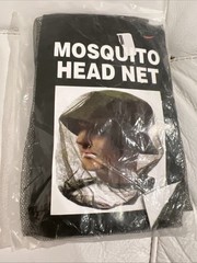 2x Anti-Mosquito Bug Bee Fly Insect Head Net Protection Fishing Hiking Garden