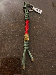 Keychain or knife lanyard. Bag, backpack, jacket zipper pull. Buddhist deities