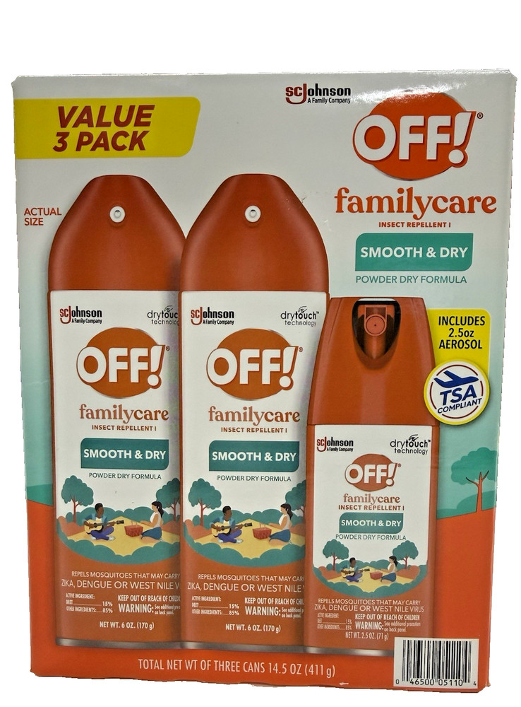 OFF! Outdoor Insect and Mosquito Repellent Fogger 16 oz., 3 pk.