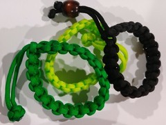 3 PACK HANDMADE UNISEX MAD MAX FURY ROAD STYLE 550 PARACORD BRACELETS