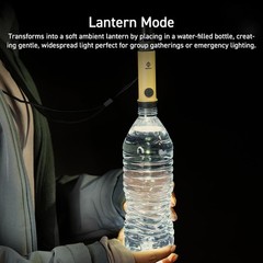 3-in-1 Flashlight, Lantern & Whistle, IP44 Water-Resistant, Dust-Resistant, AAA