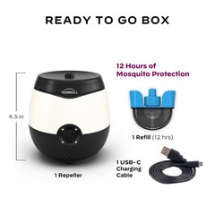 Thermacell E-ZoneGuard Glow Rechargeable Mosquito Repeller *EL55*