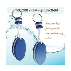 Floating Keychain for Boat Keys Float Buoy Boat Key Rings 2PCS Oval Shaped Fo…