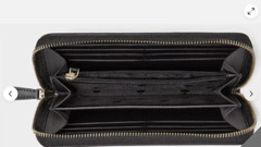 Kate Spade Tinsel Glitter ContiGlitter Continental Women’s Wallet – Black, Large