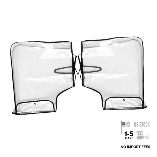 Waterproof Motorcycle Handlebar Cover Windproof Hand Warmer Mittens Oversized