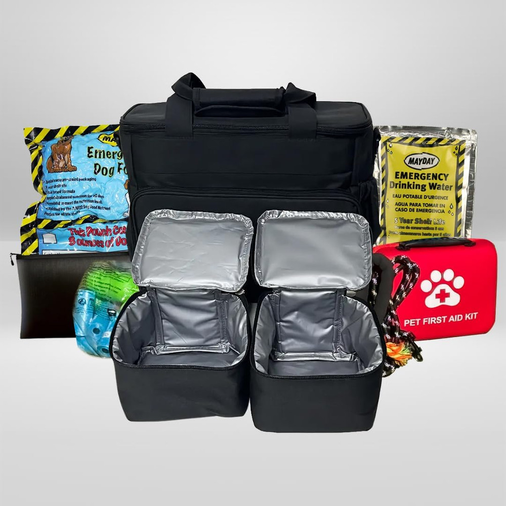 Survival Dog Emergency Kit – 72-Hour Disaster Preparedness Kit for Dogs with Pet